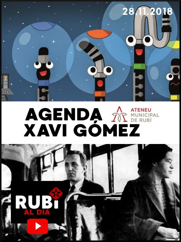 Agenda Ateneu Municipal 28 novembre 2018