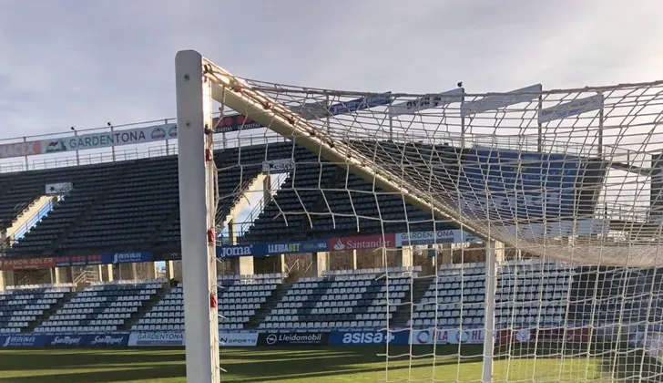 Acte vandàlic a l’estadi del Lleida Esportiu