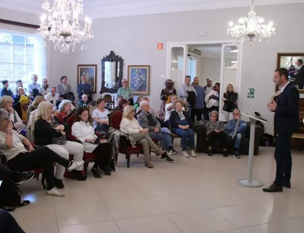Isidre Pineda destaca la rehabilitació de l’antic Col·legi del Carme i de Can Rius i la reforma de l’avinguda Pi i Margall en l’acte central d’ERC