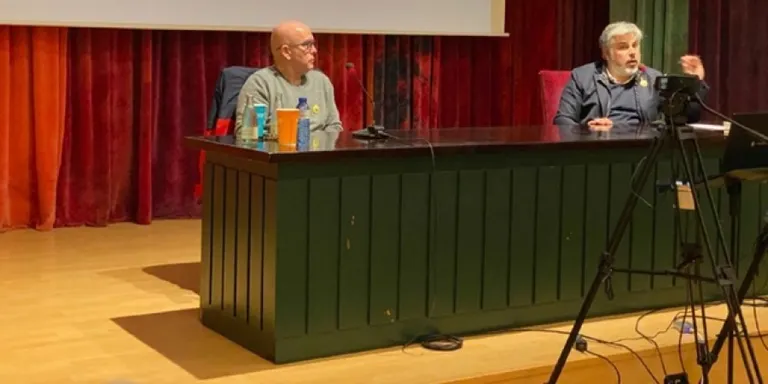Albert Batet i Gonzalo Boye presenten el darrer llibre de l’advocat ‘Así están las cosas’ a Reus
