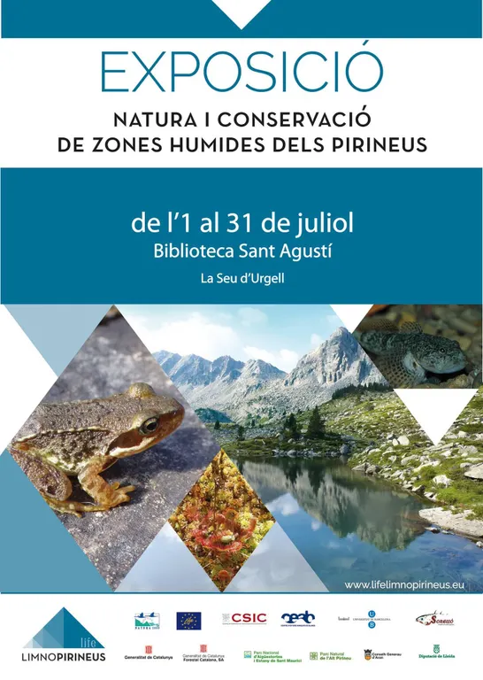 Exposició a la Seu sobre les zones humides del Pirineu