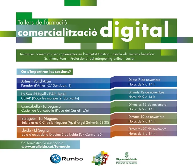 La Seu acollirà un taller de formació per millorar la comercialització digital del sector turístic