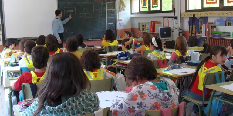 Cursos d'educació viària a les escoles de primària de la Seu