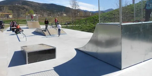 La Seu disposa d'un nou 'skate park' a l'Horta del Valira