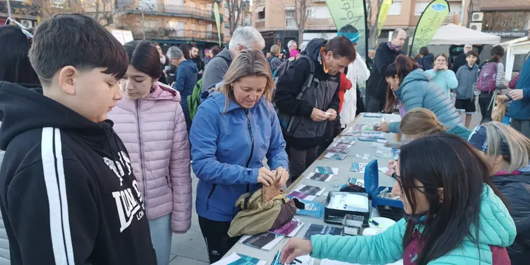Els actes per la Marató sumen milers d'euros amb totes les activitats celebrades a Pineda