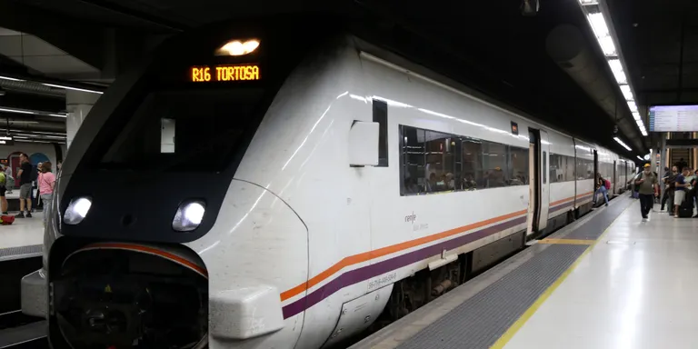 Renfe suspèn la circulació de les línies regionals sud per la situació meteorològica