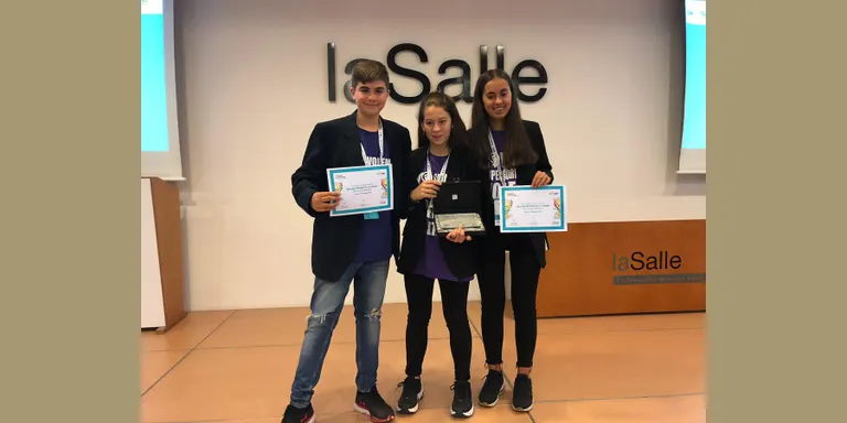 Tercer premi per a alumnes de La Salle la Seu al concurs EduEmprèn