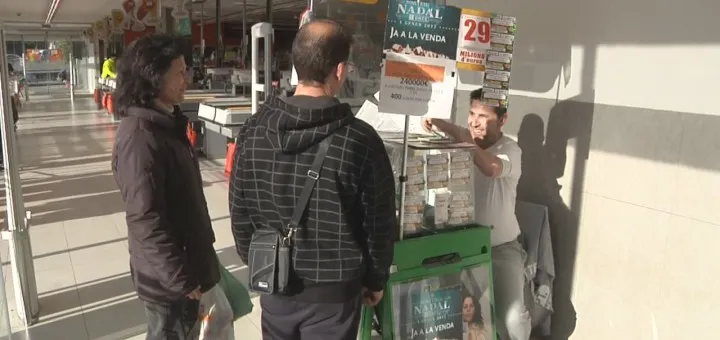 Premi de 35.000 de l'ONCE en un cupó venut a Poblenou (Pineda de Mar)