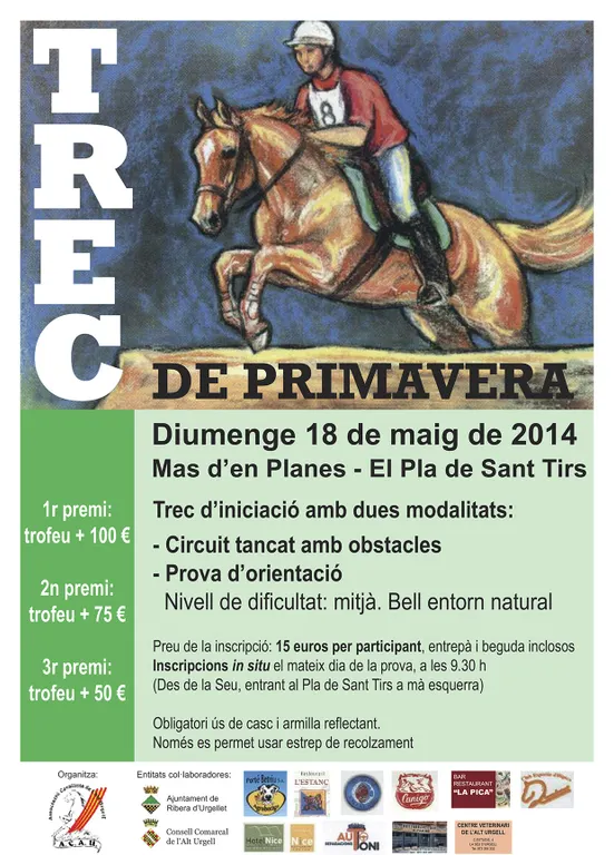 L'ACAU celebra el seu Trec de Primavera al Pla de Sant Tirs