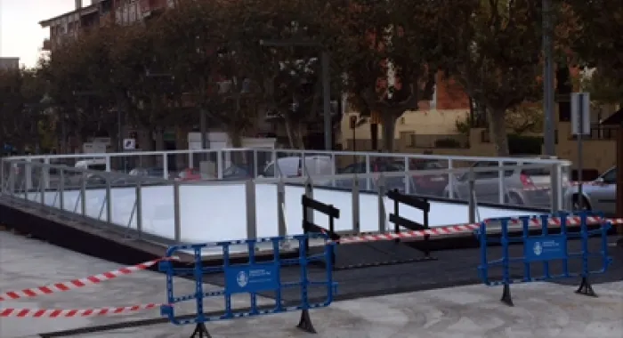 La pista de gel s'inaugura aquesta tarda