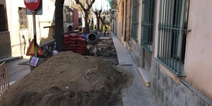 Les obres de l’altell del rial Sa Clavella entren a la recta final