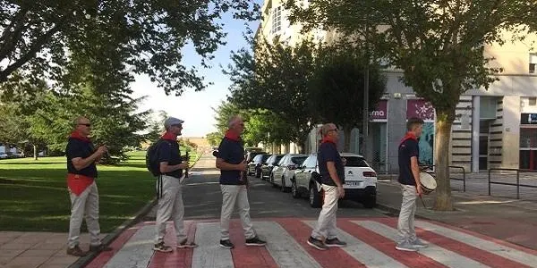 Els Grallers d’Altafulla actuen a les festes de Zizur Nagusia