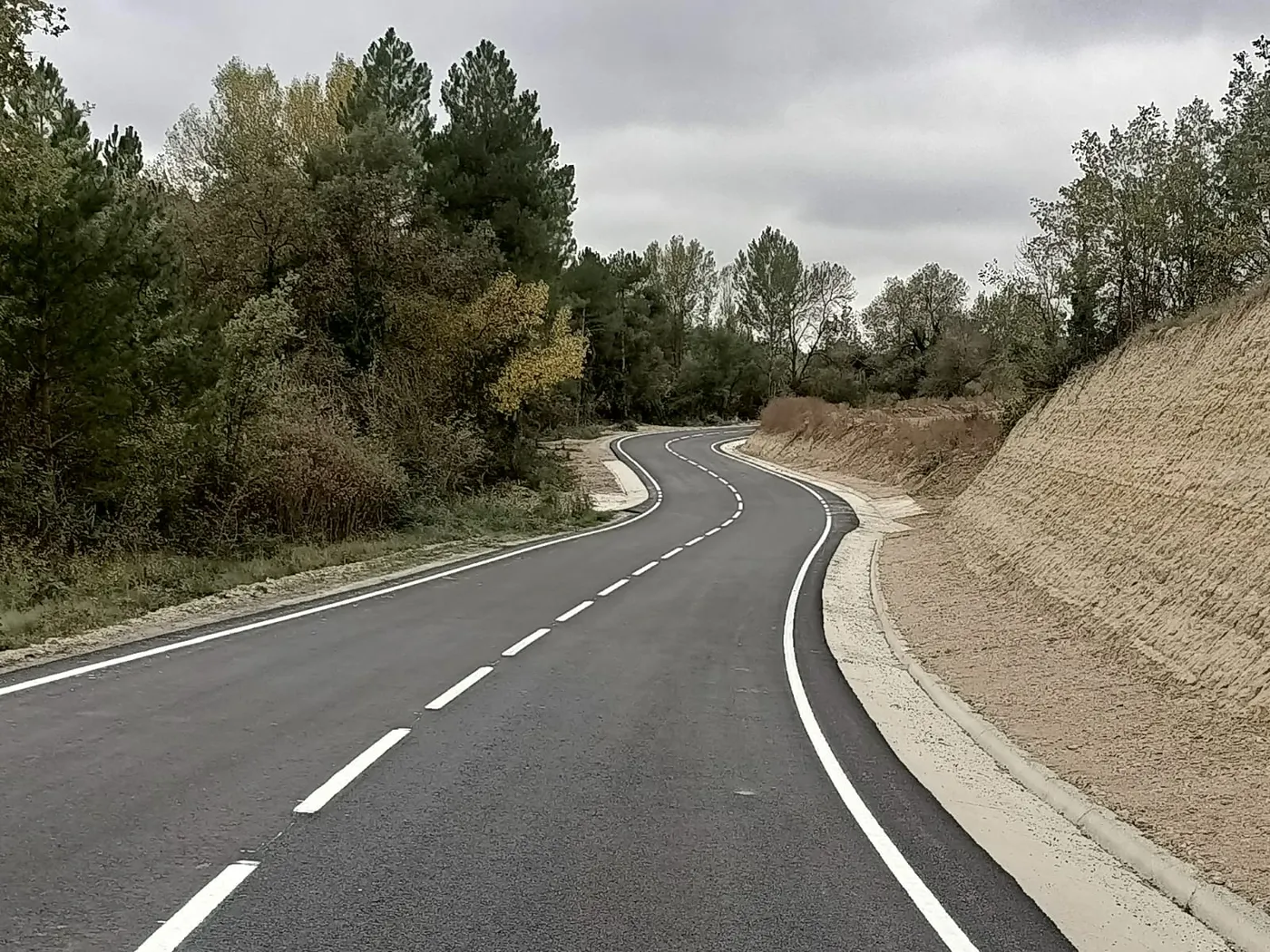 El conseller de Territori inaugurarà dissabte al migdia la nova carretera de Vallmanya