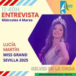 #244 - Hoy nos visita Lucía Martín, Miss Grand Sevilla 2025 - episode art