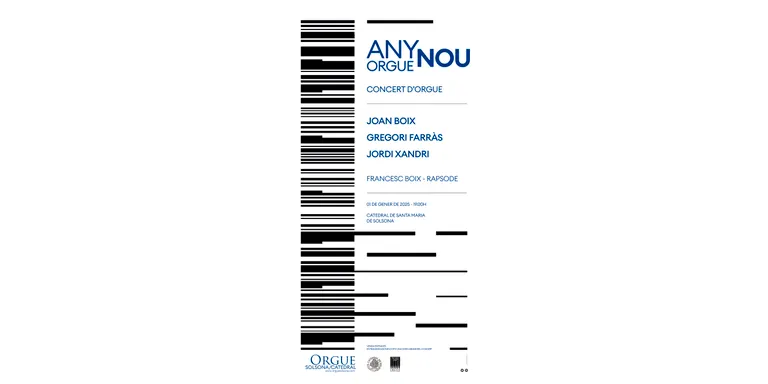 A la venda les entrades pel concert d'orgue de Cap d'Any