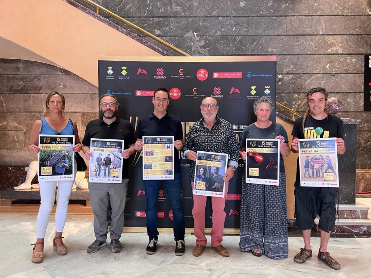 El Cap de Setmana Diatònic farà parada a Cambrils amb Joan Garriga i Carles Belda