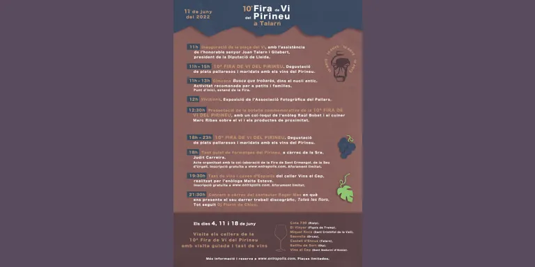 La Seu d'Urgell i Talarn endeguen una promoció mútua de les fires de Sant Ermengol i del Vi del Pirineu