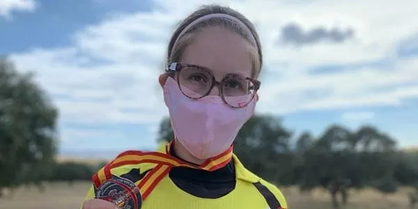 Maria Pitarch, medalla de plata de Recorbat Junior en el Campionat d’Espanya de Camp