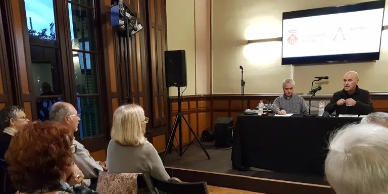 Jaume Parras repassa la història de la indústria rubinenca