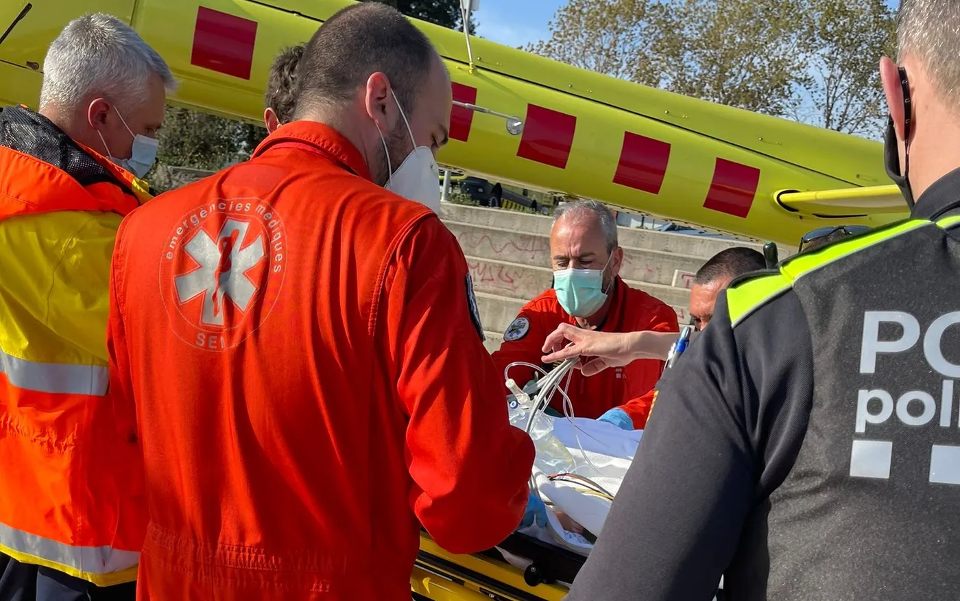 Salva la vida del seu nebot de 3 anys a Pineda, caigut accidentalment a la piscina de la casa familiar
