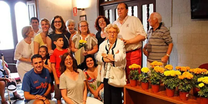 Entrega dels premis del concurs floral de balcons, finestres, portals i aparadors d’Arenys de Mar 2015