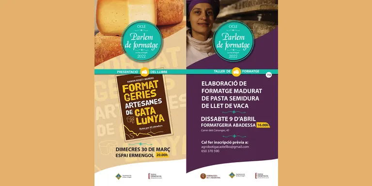 Es reprèn el cicle 'Parlem de formatge' de l’Espai Ermengol