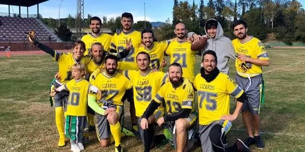 Els Lizards debuten amb dues victòries a la Lliga Catalana de Flag Football