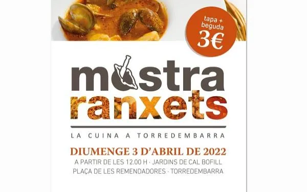La mostra 'Ranxets, la cuina a Torredembarra' celebra una nova edició el pròxim 3 d'abril