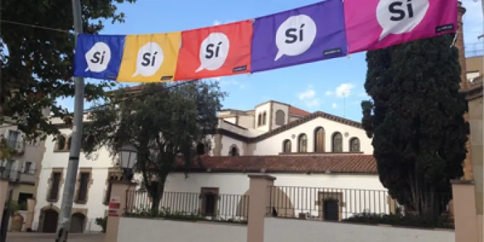 L’ANC d’Arenys de Mar organitza aquesta tarda una nova penjada de domassos