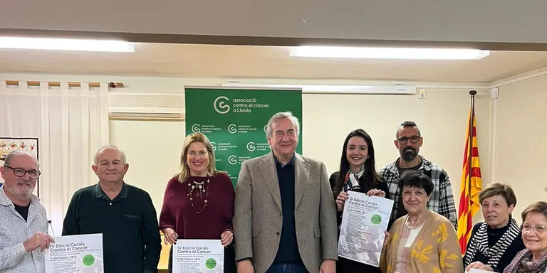 Alguaire acollirà la IV edició de Corals Contra el Càncer amb la participació de vint corals del territori