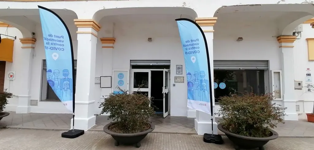 El Cívic Lluís Jover, punt de vacunació contra la covid-19
