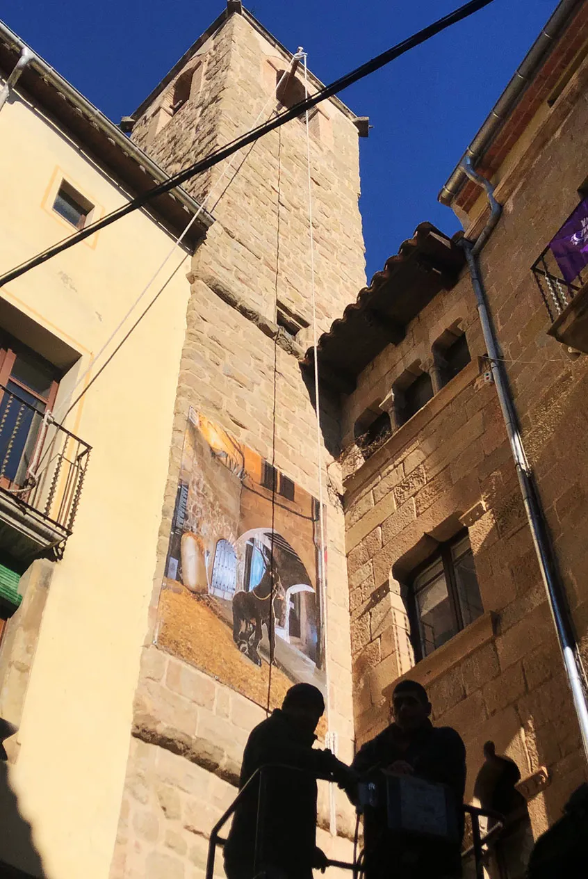 S'inaugura l'exposició de gran format al carrer "Benvinguts al Carnaval més boig"