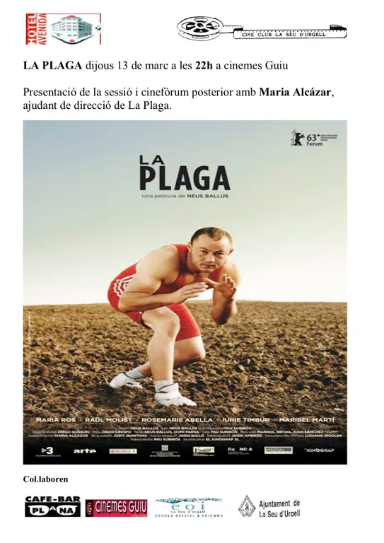 Cineclub La Seu projecta el film 'La Plaga', de Neus Ballús