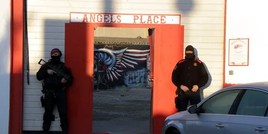 Els Mossos fan un escorcoll a Pineda dins l'operació contra els «Hells Angels»