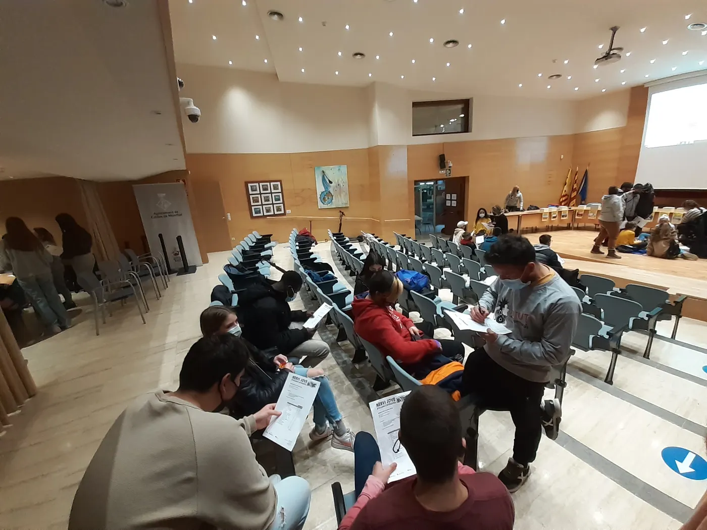Una 'fluor party', la proposta més votada en els pressupostos participatius Nervi Jove 2022