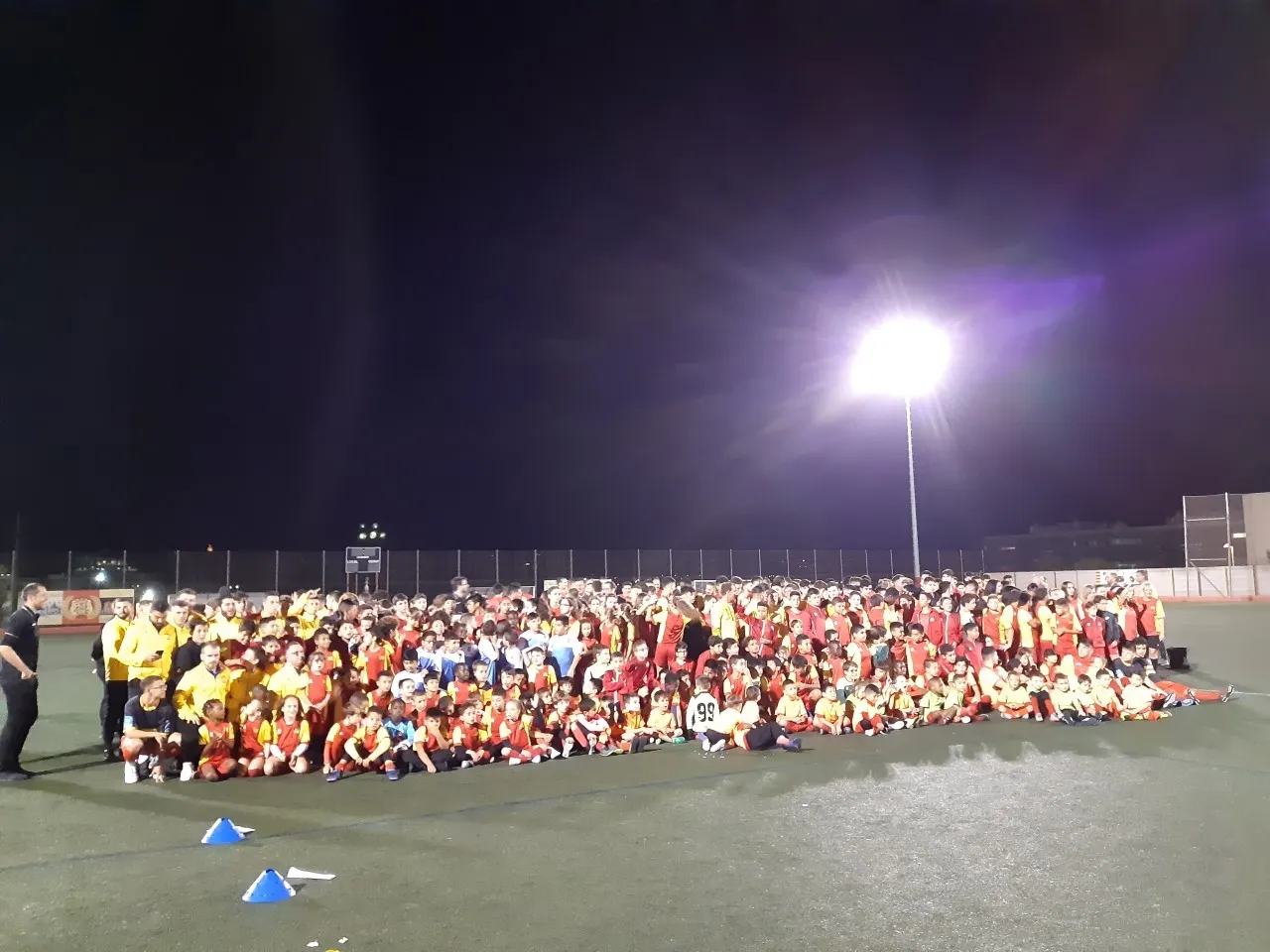 El club va fer la presentació dels 350 jugadors de la temporada divendres