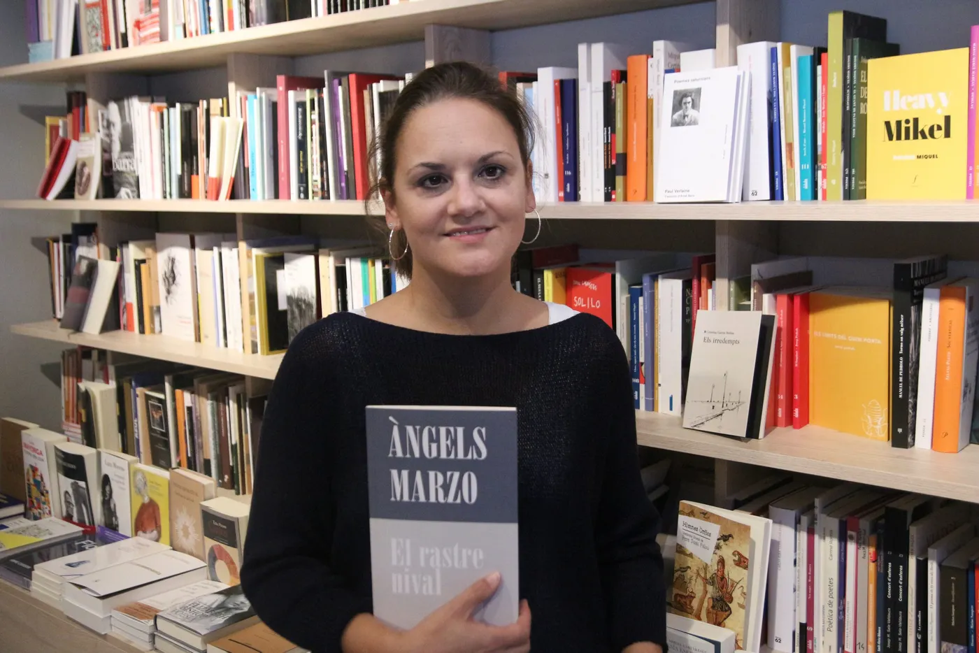 L’escriptora calderina Àngels Marzo publica ‘El rastre nival’, el seu quart llibre