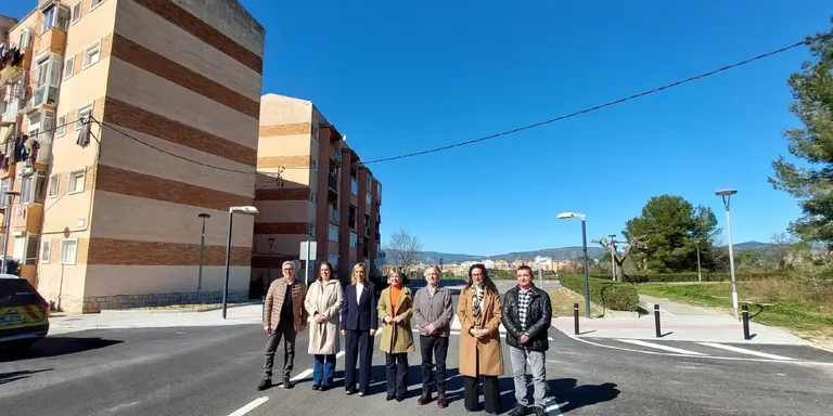 S'inauguren les obres de millora de la carretera TV-2034