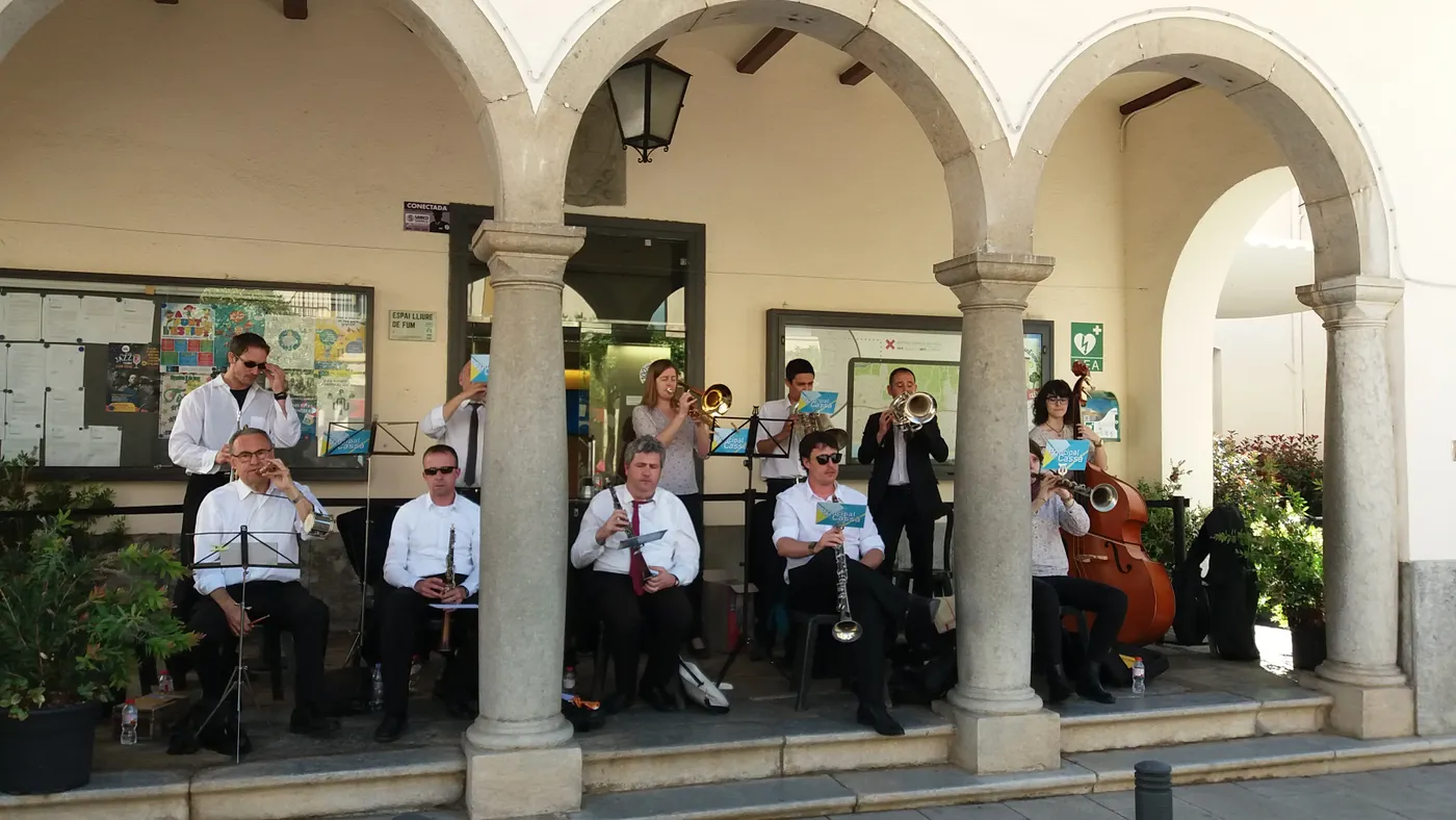 Audició de sardanes amb la Cobla La Principal de Cassà