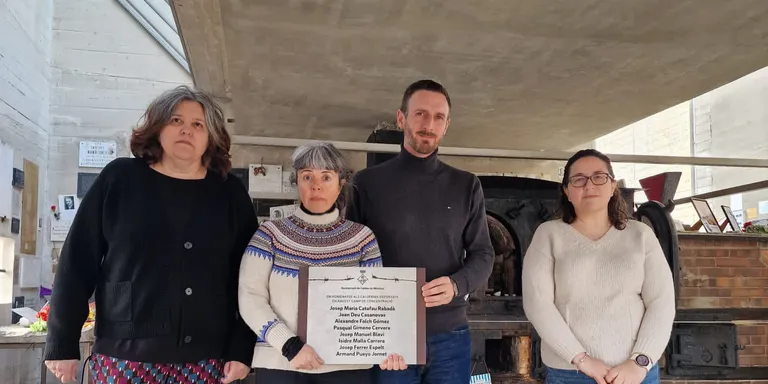 Una delegació calderina visita els camps nazis de Dachau i Mauthausen-Gusen per commemorar als calderins deportats