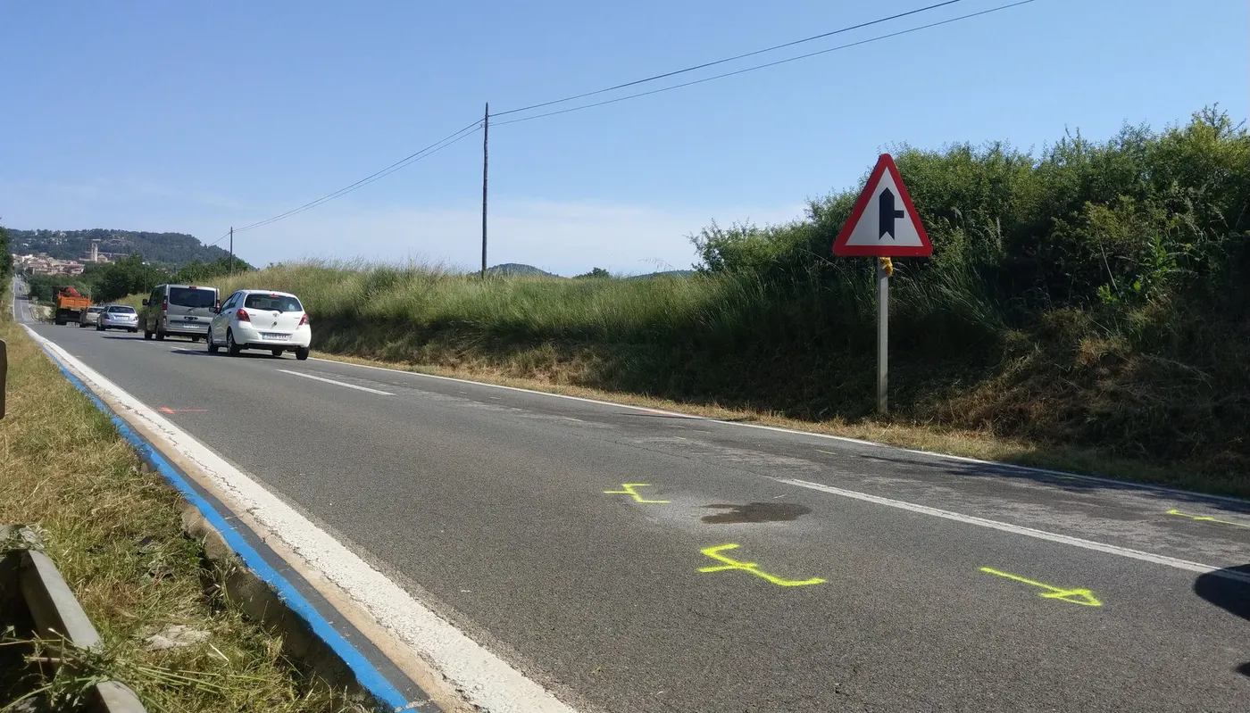 Un veí de Caldes de 56 anys mor en un accident de trànsit a la carretera C-59, provocat per un senglar