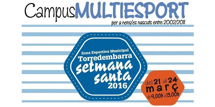 La regidoria d’Esport de Torredembarra i el Consell Esportiu organitzen un Campus Multiesport