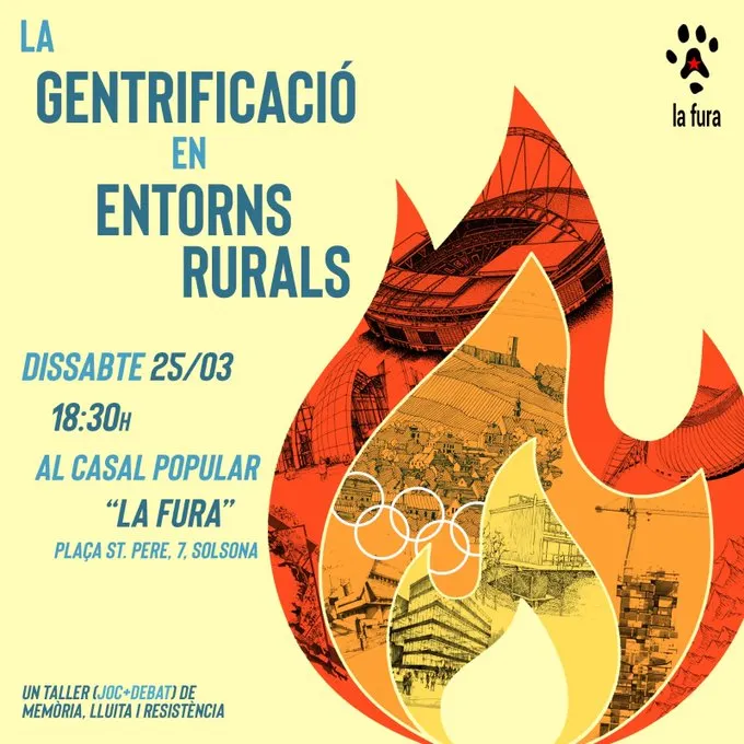 <strong>La Fura organitza un taller sobre la gentrificació en entorns rurals</strong>