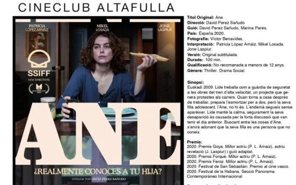 El Cineclub Altafulla Link proposa una immersió en el País Basc de finals de la lluita armada en la sessió d'aquest divendres