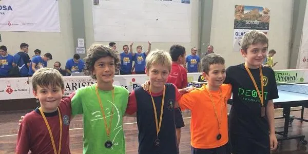 Diego Mariscal, 7è a la Final Nacional de Catalunya de Tennis Taula