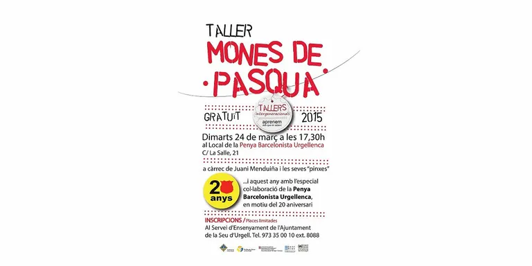 Obertes les inscripcions al taller de decoració i creació de mones de Pasqua