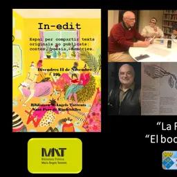 Segona part de l’espai INÈDIT del divendres 11 de novembre, amb els texts: "La Rosa" i "El Bocamoll" - episode art