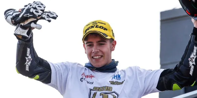 El jove pilot tortosí Jeremy Alcoba es proclama campió del món junior de Moto3