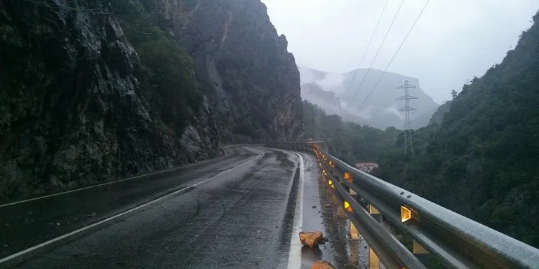La pluja provoca despreniments a l'Alt Urgell i deixa 93 litres a Sant Joan de l'Erm