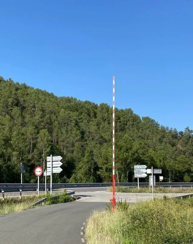Tancat fins a nou avís l’accés a la Ribera Salada davant l’elevat risc d’incendi